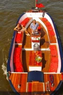 Pizzaboot in Haarlem