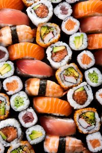 Sushiboot in Haarlem